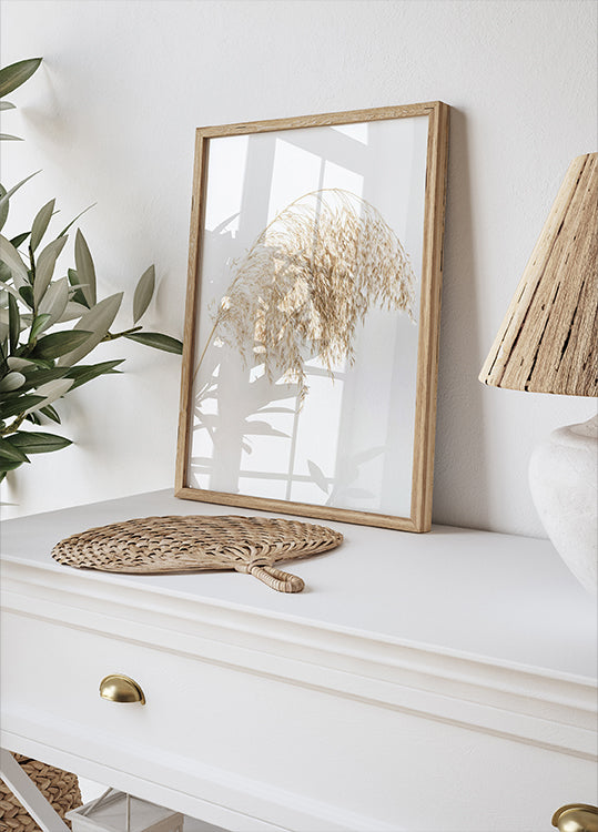 Boho Dried in Nature Poster