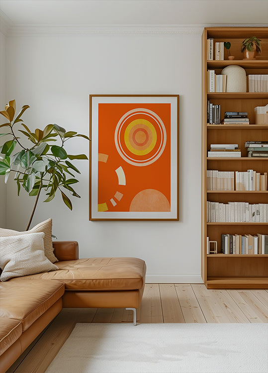 energizing abstract Poster