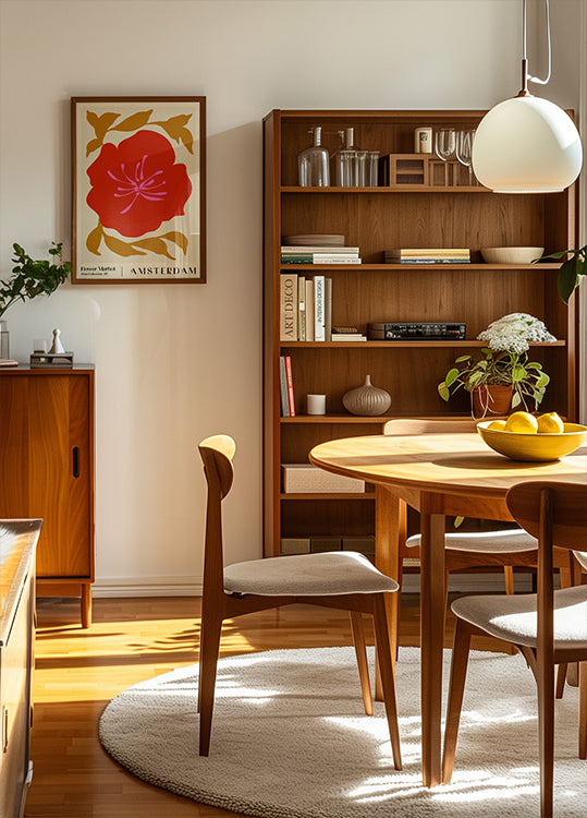 Flower Market. Amsterdam  Poster