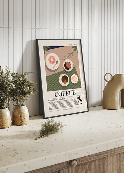 Coffee Made in Italy Poster