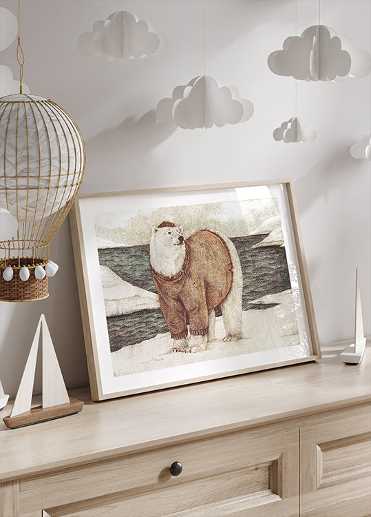 Polar Sailor Poster