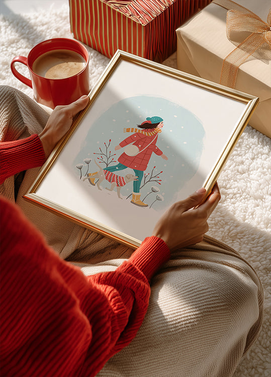Winter Walk Poster