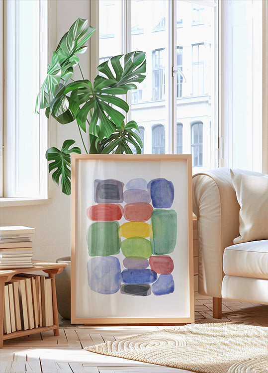 Color Blocks 2 Poster