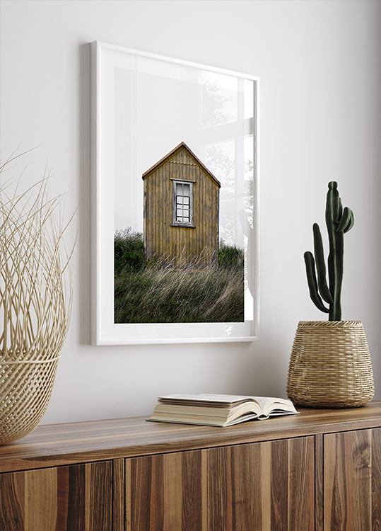 Beach hut Poster