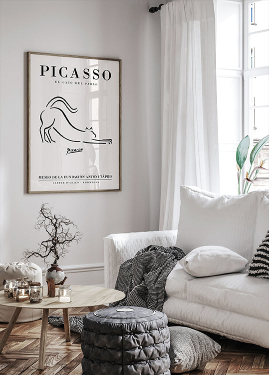 Pablo Picasso El Gato Poster