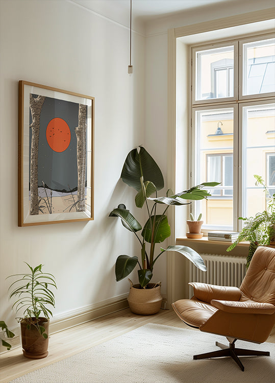 Winter Landscape Poster