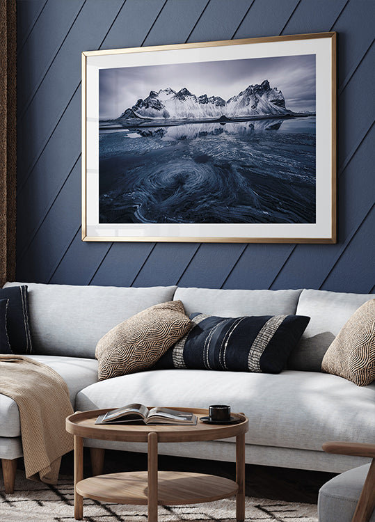 Ice on Stokksnes Poster