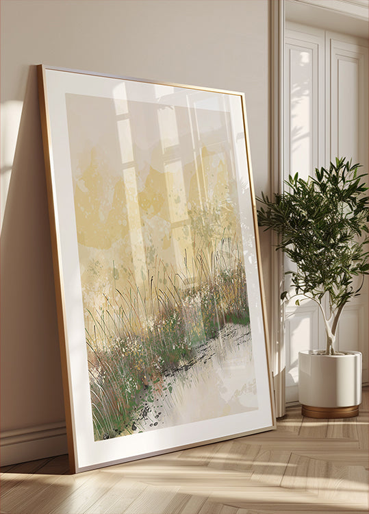 By the Pond Poster