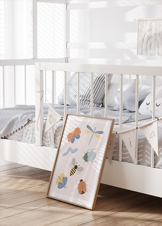Cute Bugs Ratio2x3 Poster