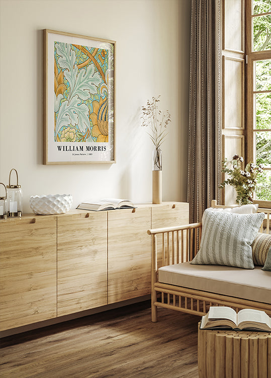 William Morris St James Pattern 1881 Poster