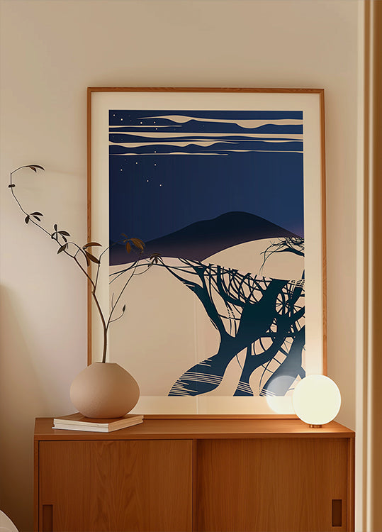 Winter Trees Poster
