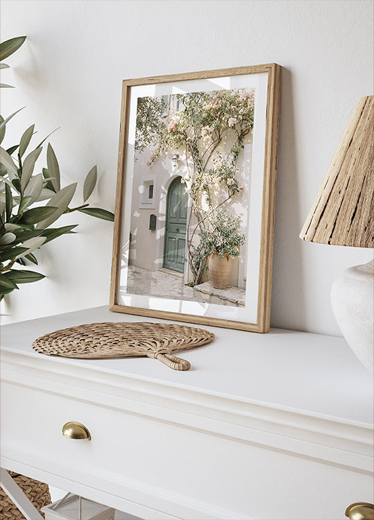 Mediterranean Door Poster