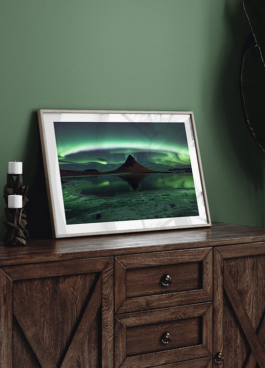Kirkjufell Aurora