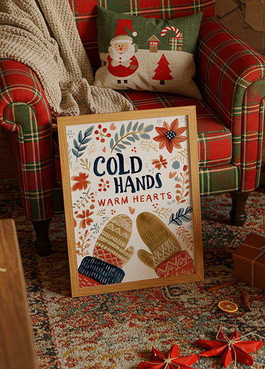 Cozy Mittens Magic Poster
