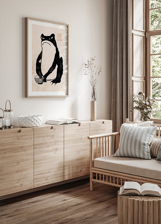 Matsumoto Hoji Frogs Poster