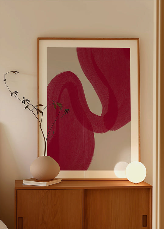 Colour Palette   Burgundy  2 Poster