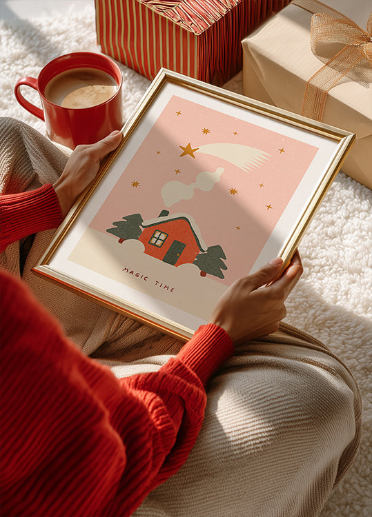 A magical time at Christmas Poster