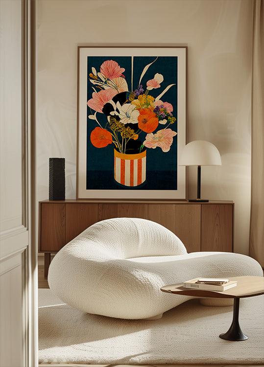 Vivid Blossoms Poster