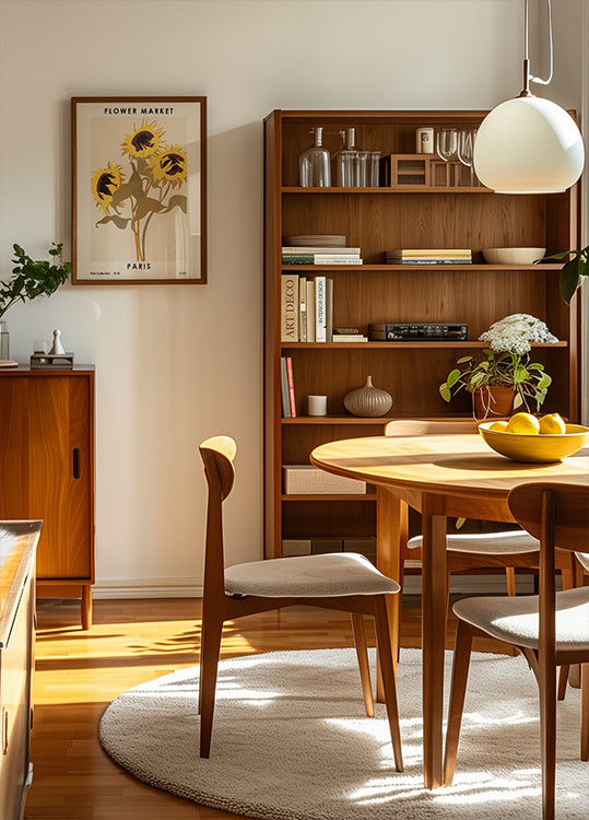 Flower Market. Paris  Poster