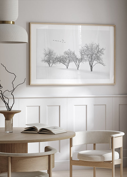 White World Poster