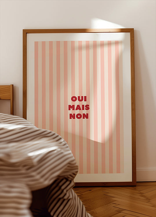 oui mais non Poster
