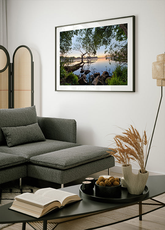Lake view Poster
