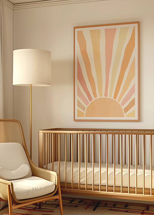 Boho sunrise Poster