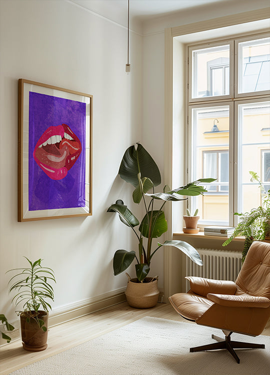 Kissing Poster