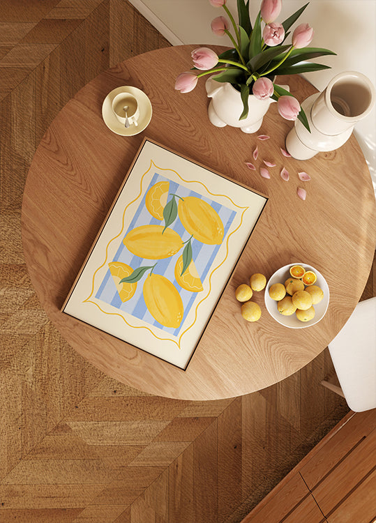 Lemons of Italy Poster