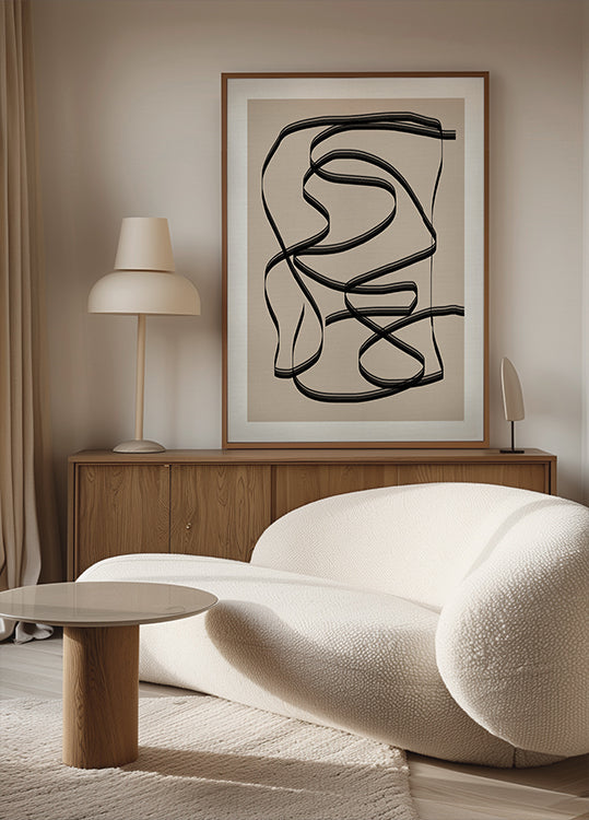 Flowing Lines Maze