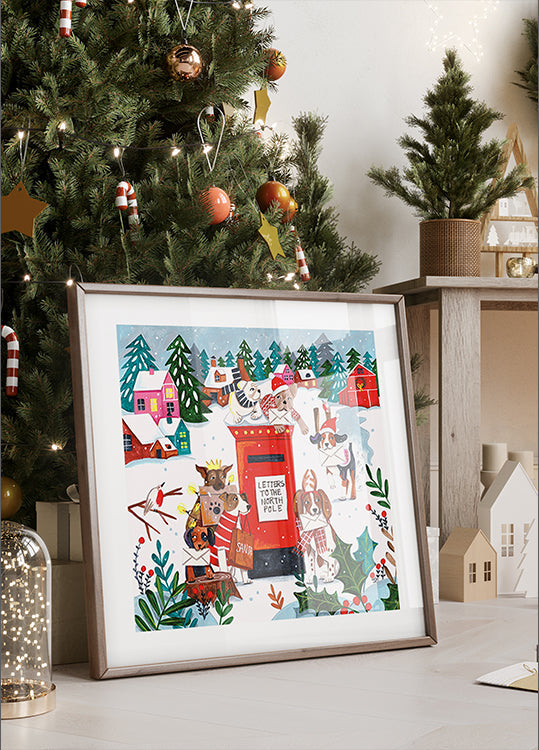 Christmas post Poster