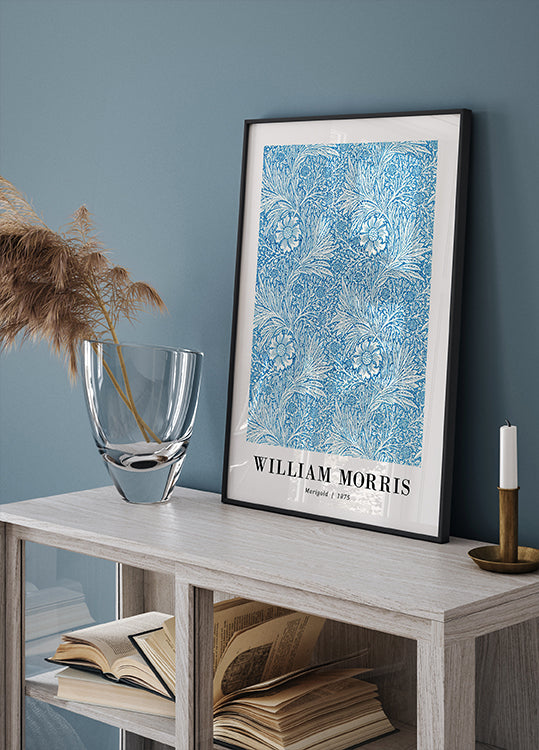 William Morris Marigold Pattern 1875 Poster