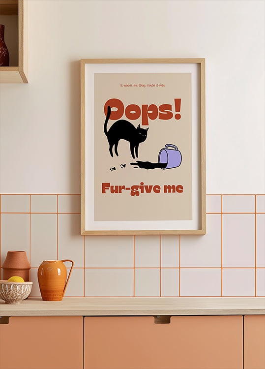 Fur-give me Poster