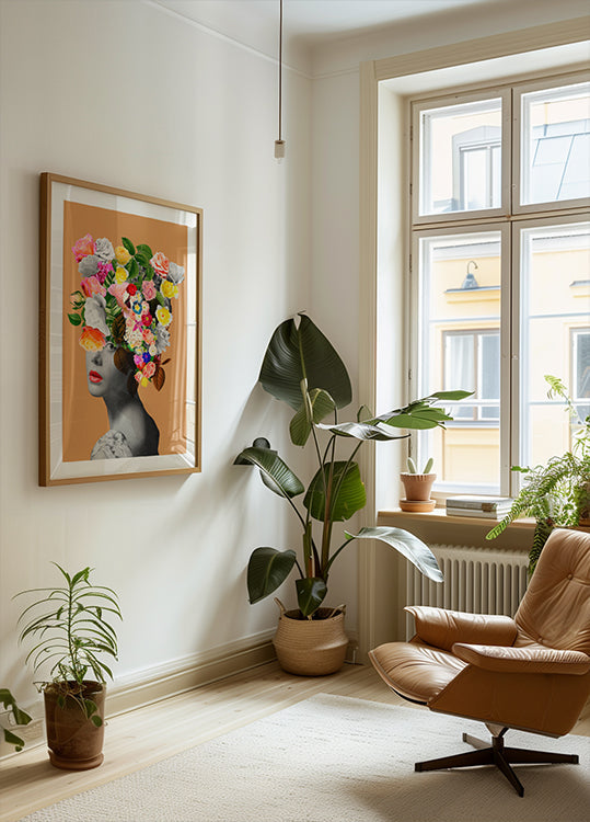 Floral portrait