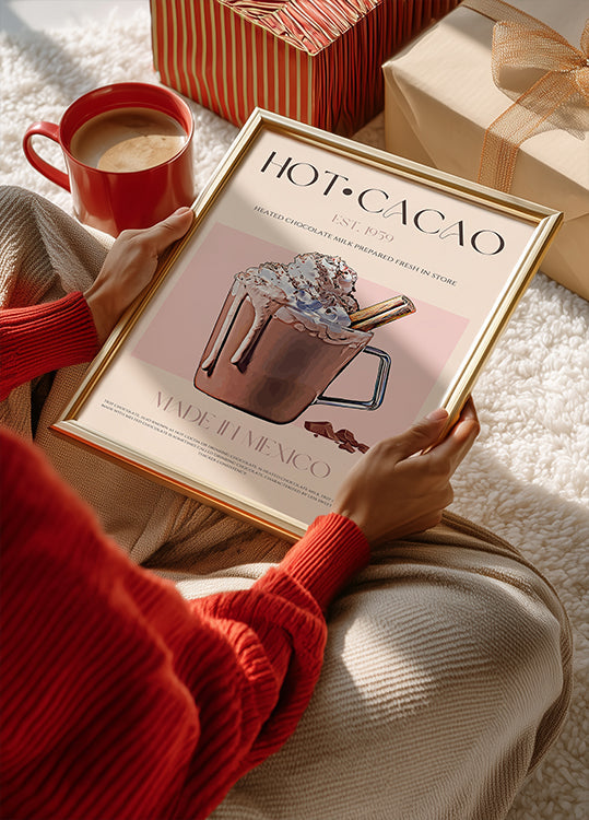 A Mug of Creamy Hot Cacao Poster