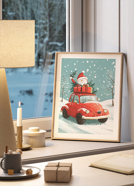 Christmas Road Trip Poster