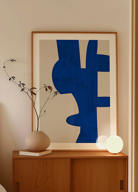 Shadows of Blue Poster