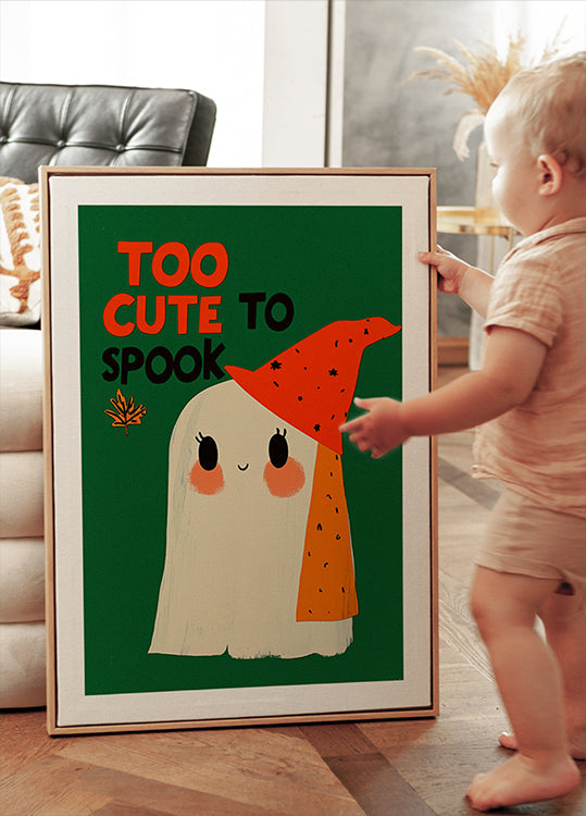 Charming Ghost Whimsy Poster