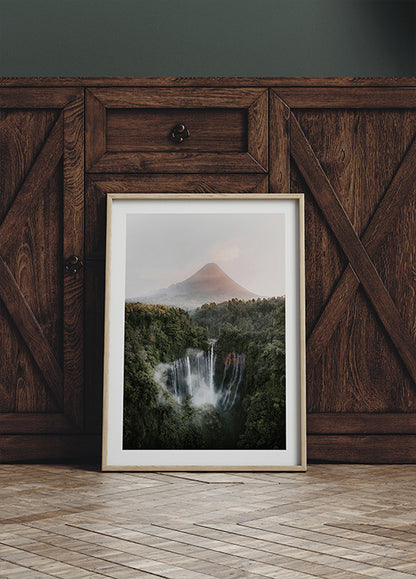 Tumpak Sewu Waterfalls Poster