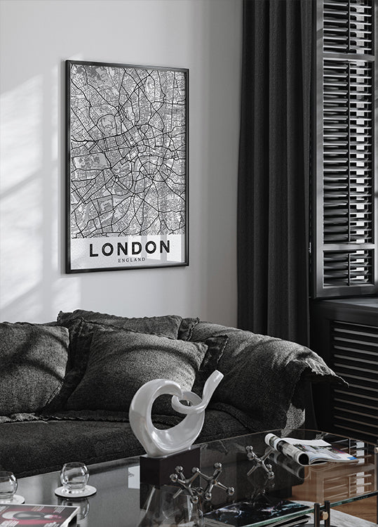 London White Poster