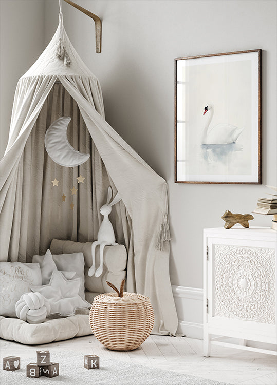 Graceful Swan Poster