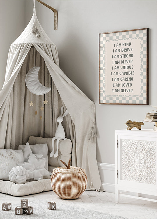 C Personalized Print Poster