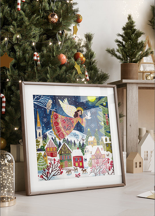 Angel of Peace square Poster