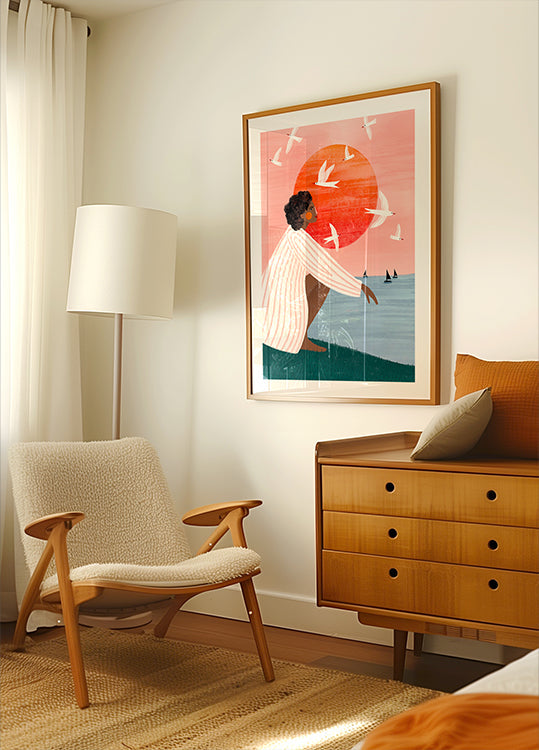 Sunset On My Own Poster