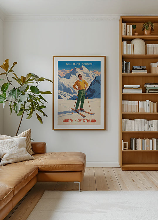 Swiss Alpine Bliss Poster