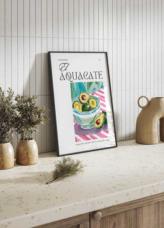 El Aquacate The Avocado Poster