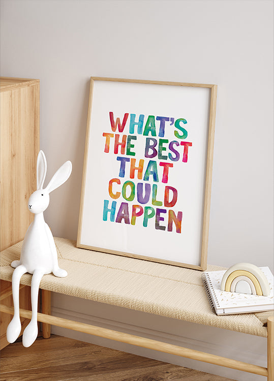 What's the Best That Could Happen Poster