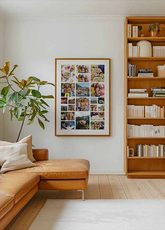 21 Photo Collage Personal Poster