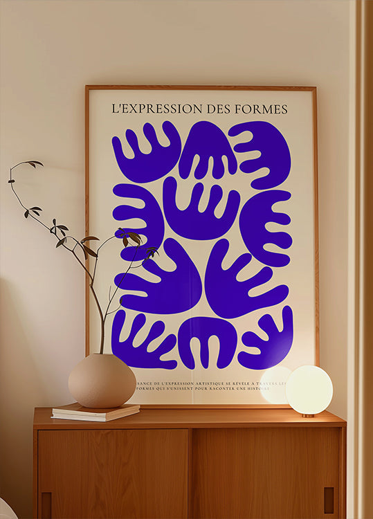 HARMONIE BLEU Poster