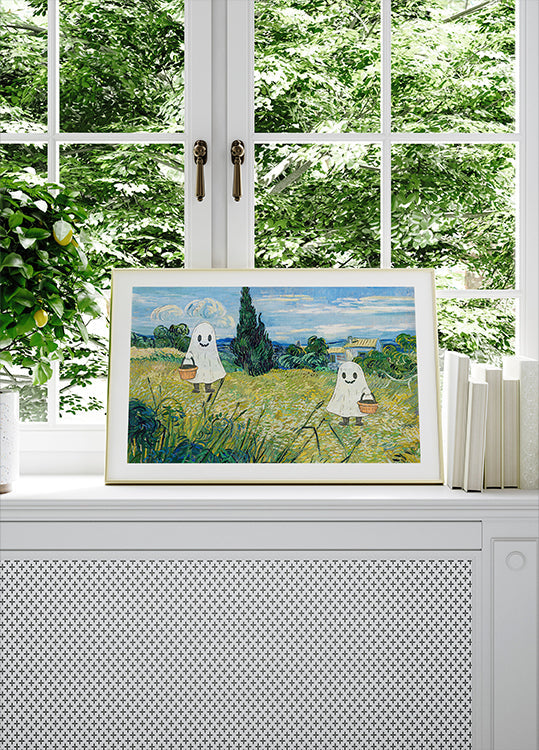 Halloween Landscape Poster